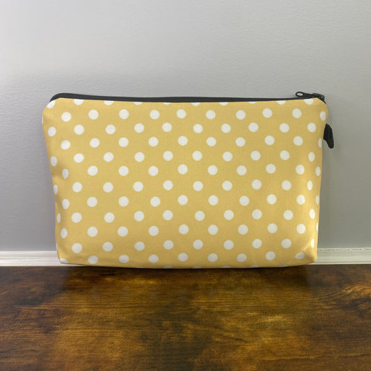 Pouch - Yellow Polka Dot