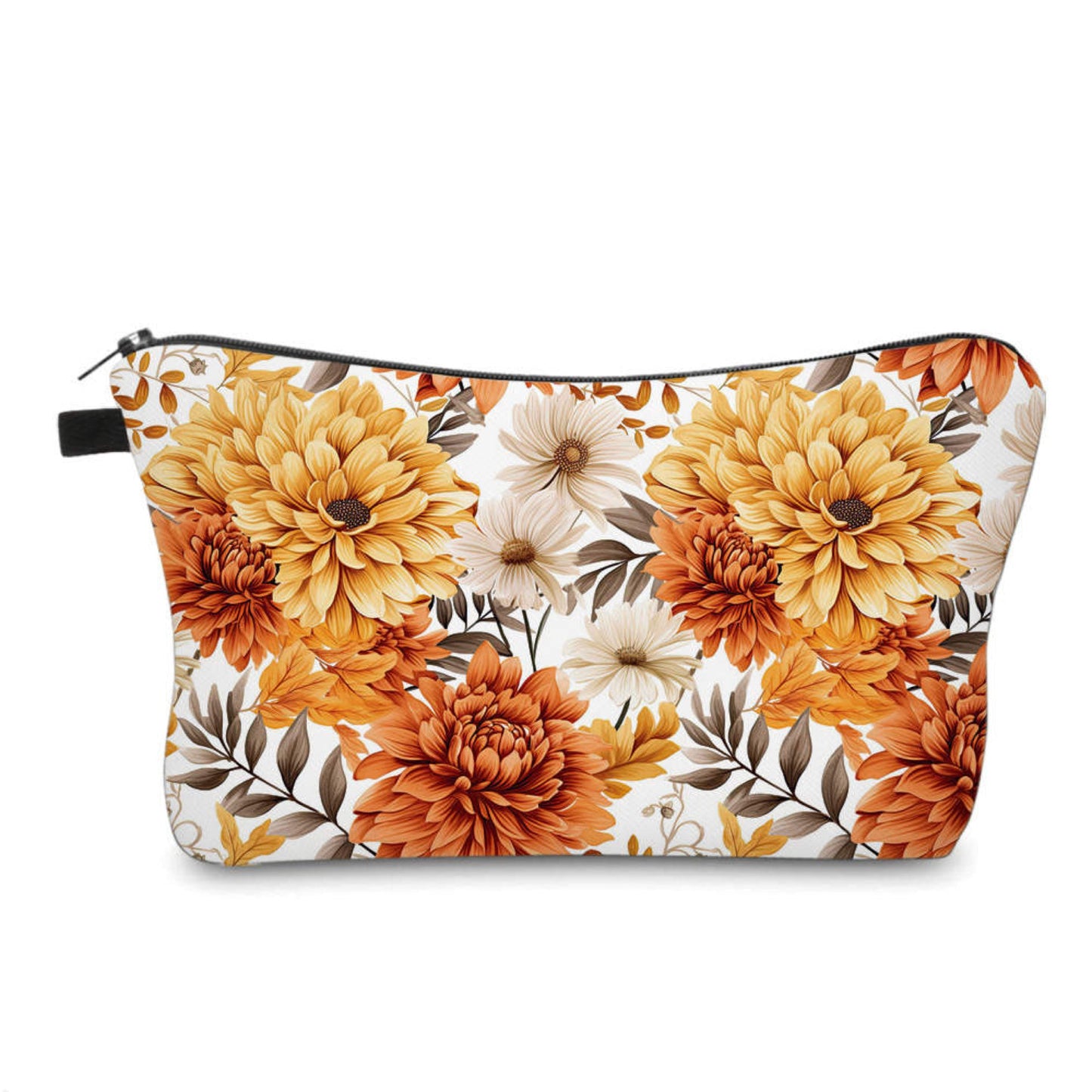 Set - Floral Orange Cream Brown