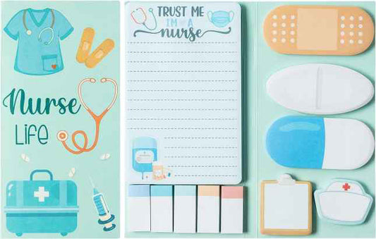 Sticky Note Booklet Set - Nurse Life - PREORDER