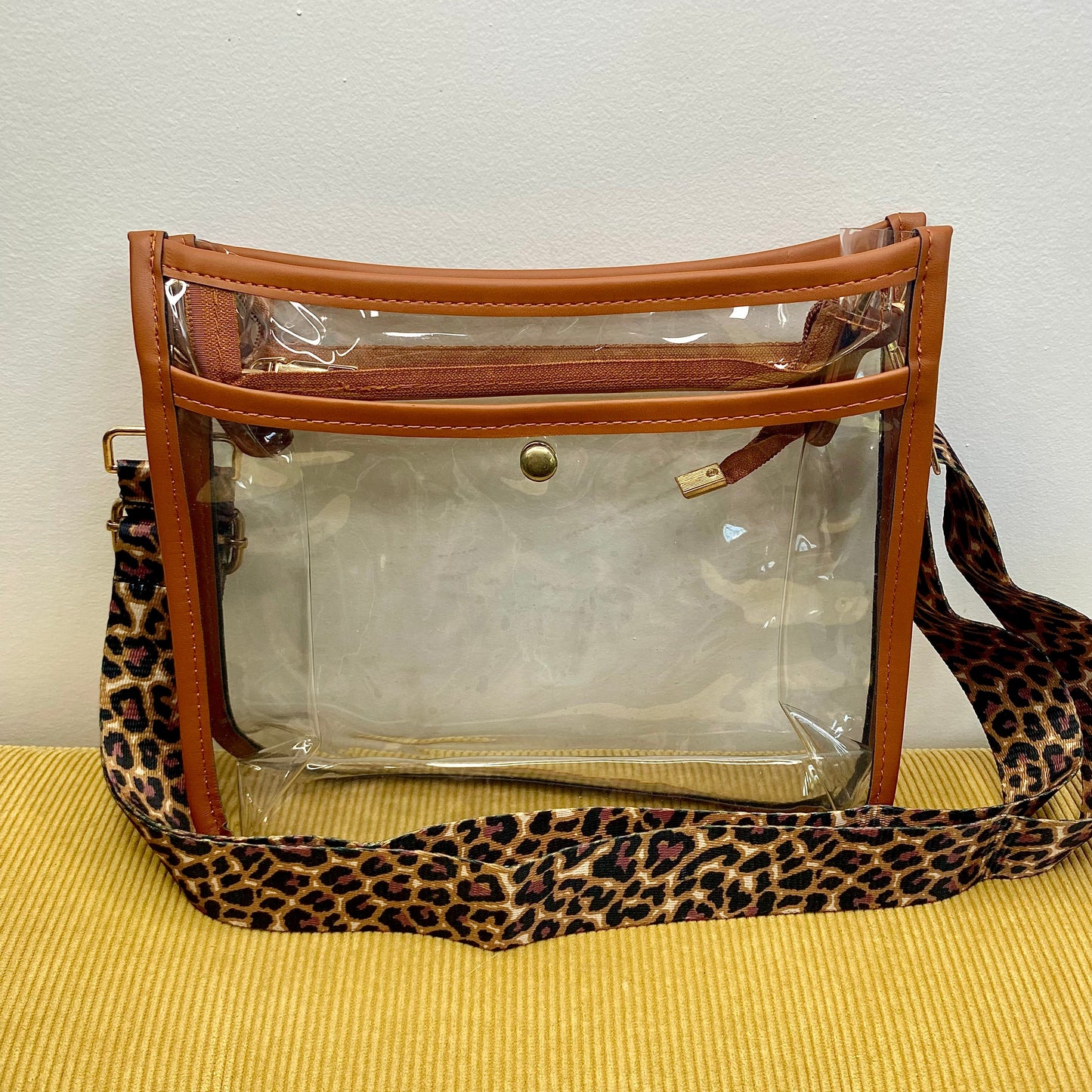 Valerie Clear Crossbody Purse