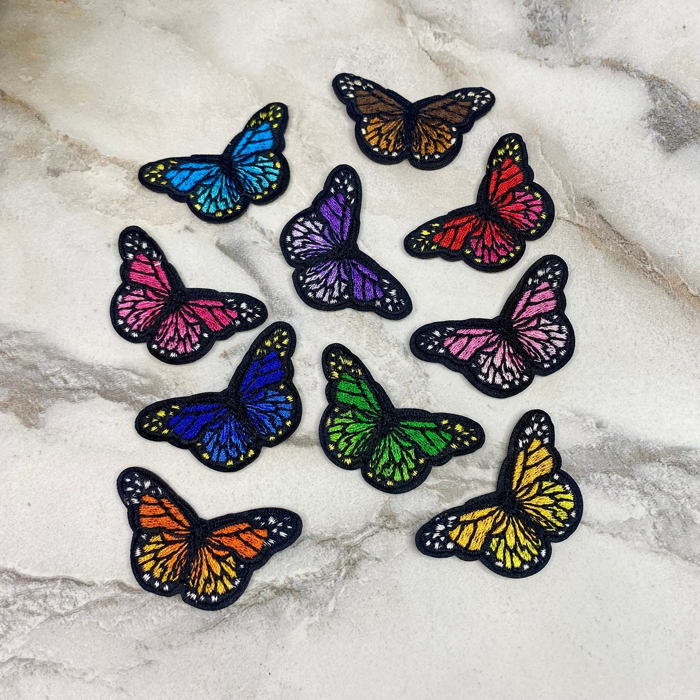 Embroidered Patches - Butterfly