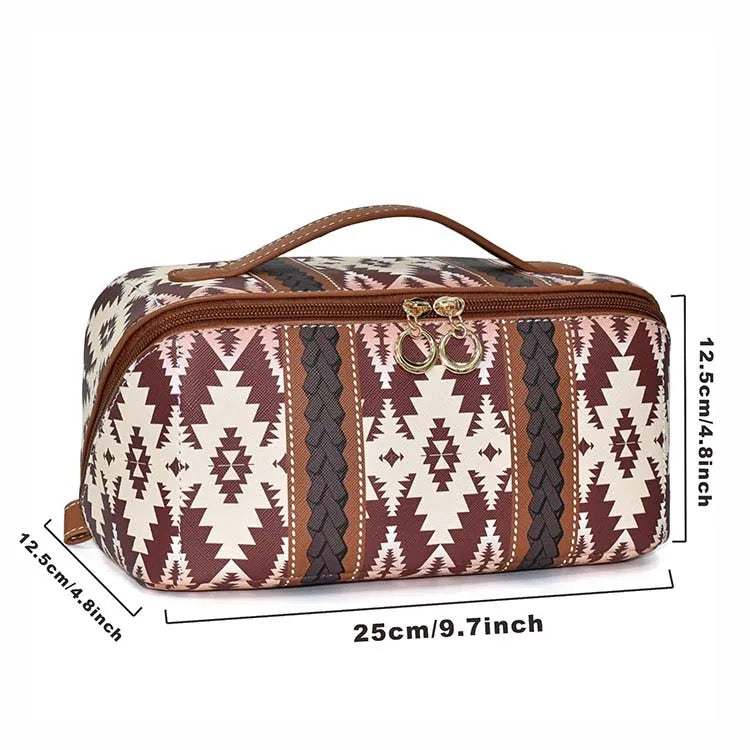 Arizona - Oversized Lay Flat Cosmetic Bag