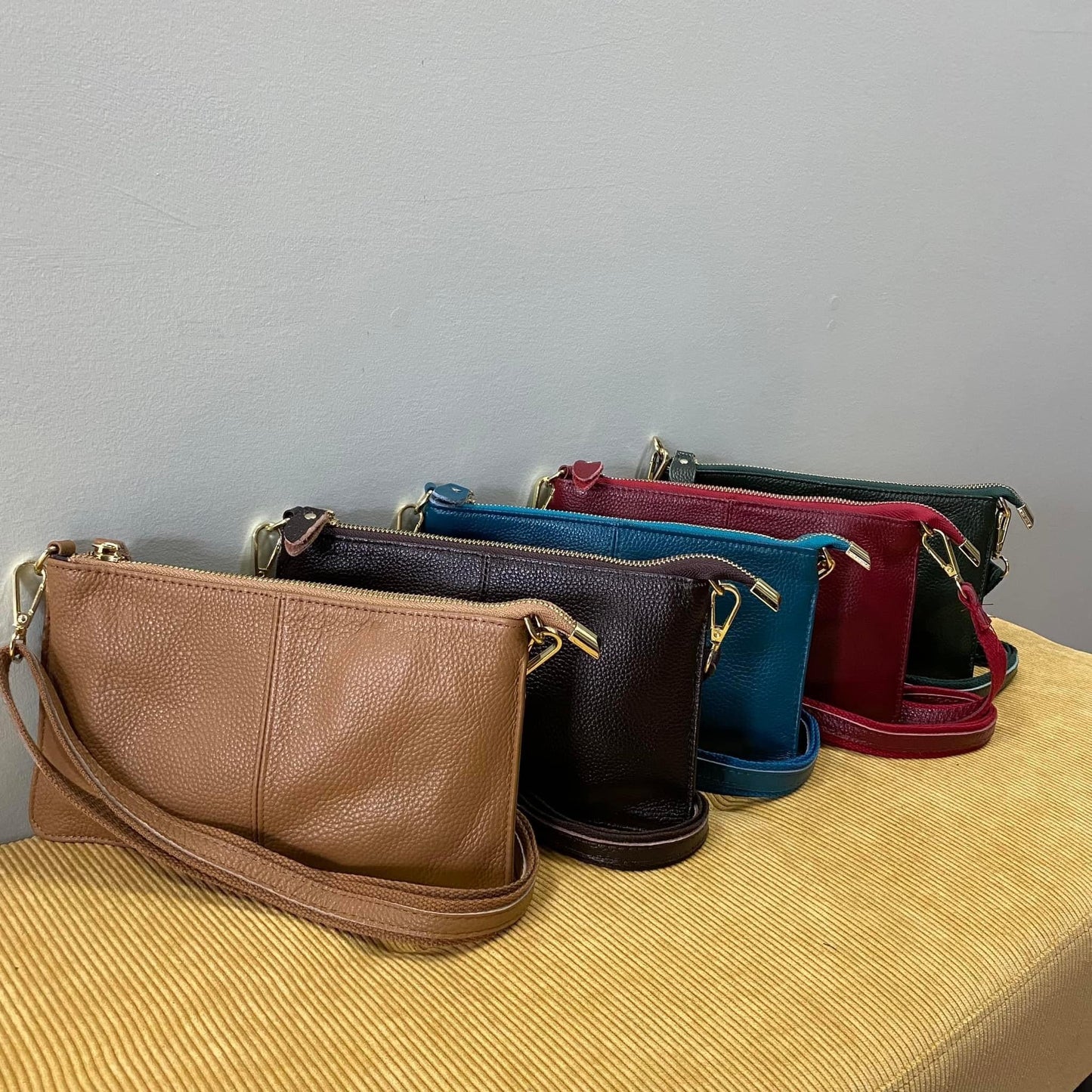 Megan Clutch Crossbody - Genuine Leather - PREORDER