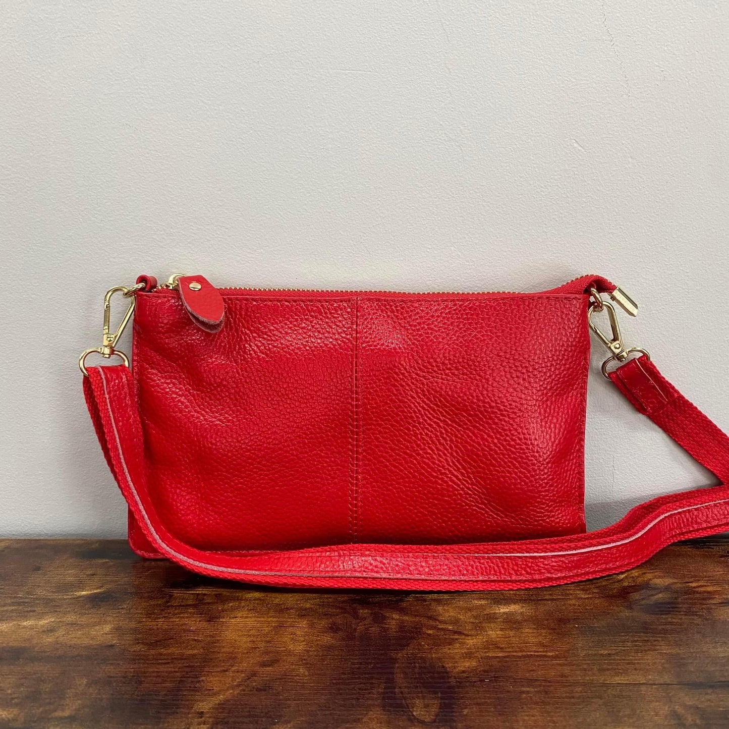 Megan Clutch Crossbody - Genuine Leather - PREORDER