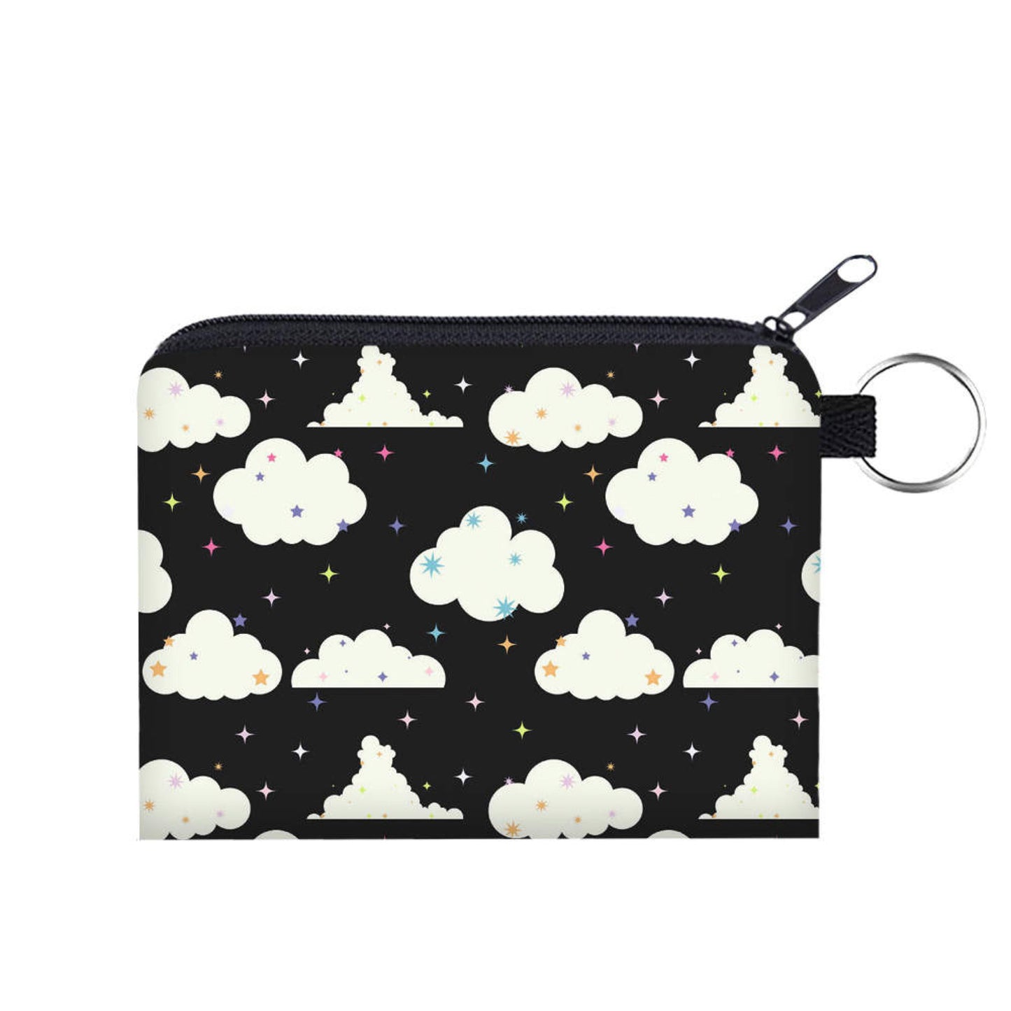 Mini Pouch - Cloud Black + White