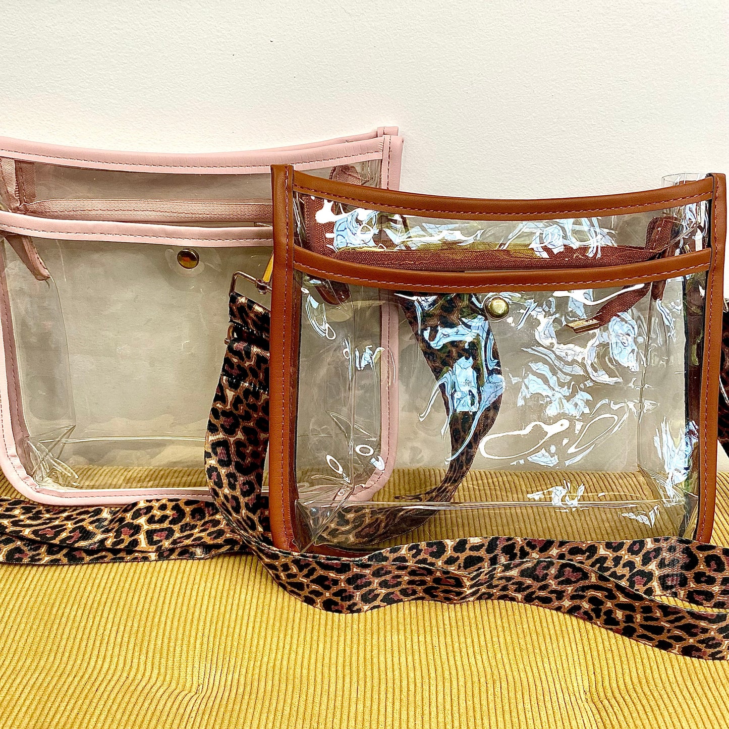 Valerie Clear Crossbody Purse