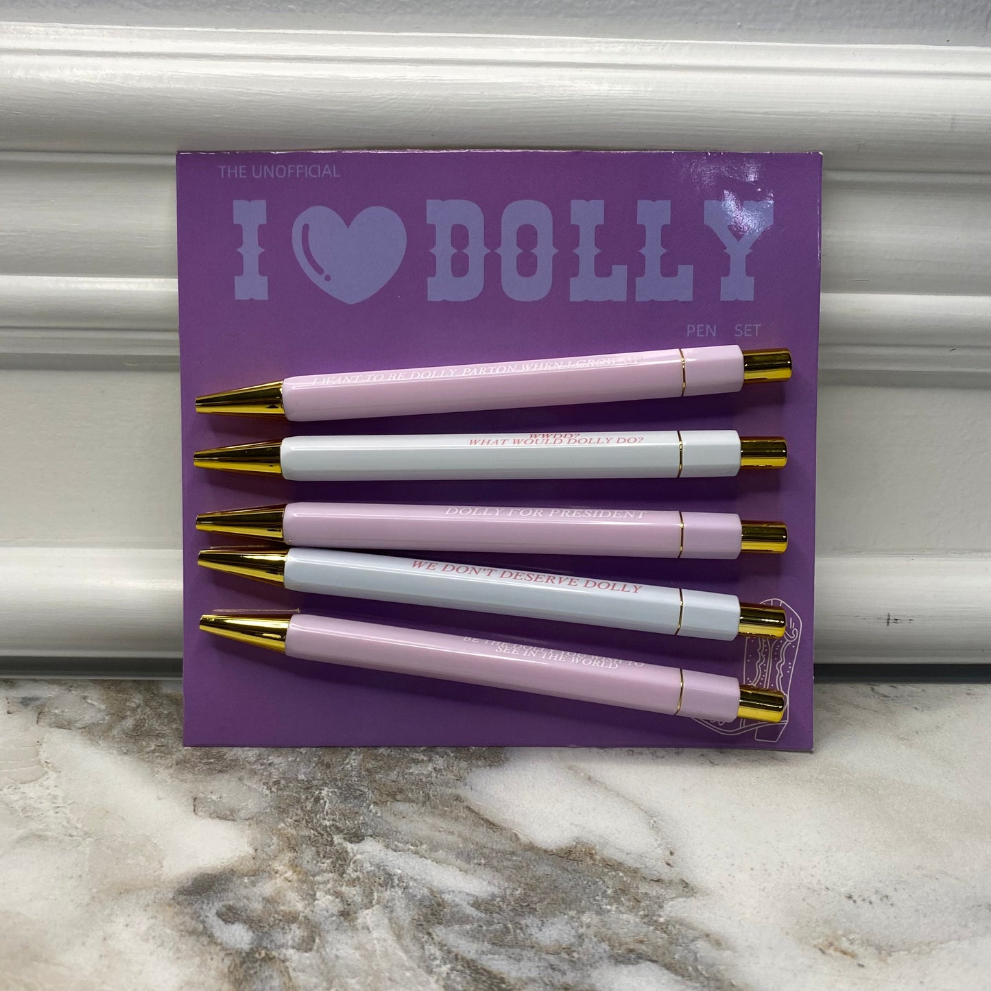 Pen - I Love Dolly Set