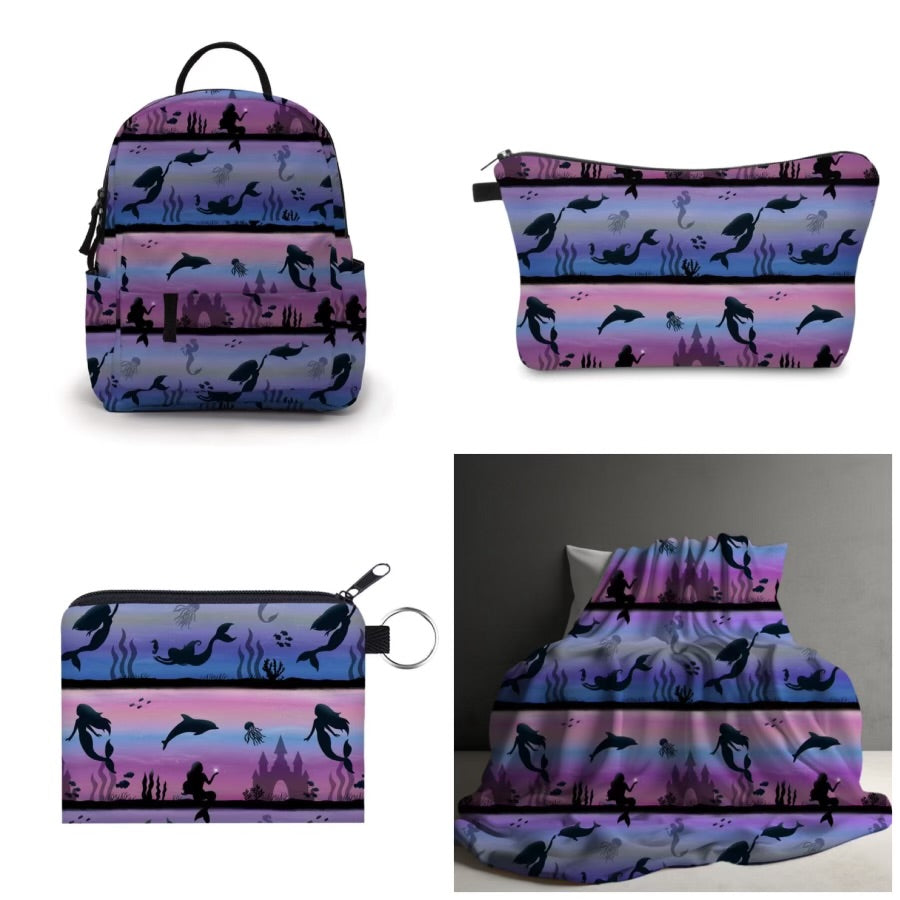 Set - Mermaid, Purple Blue