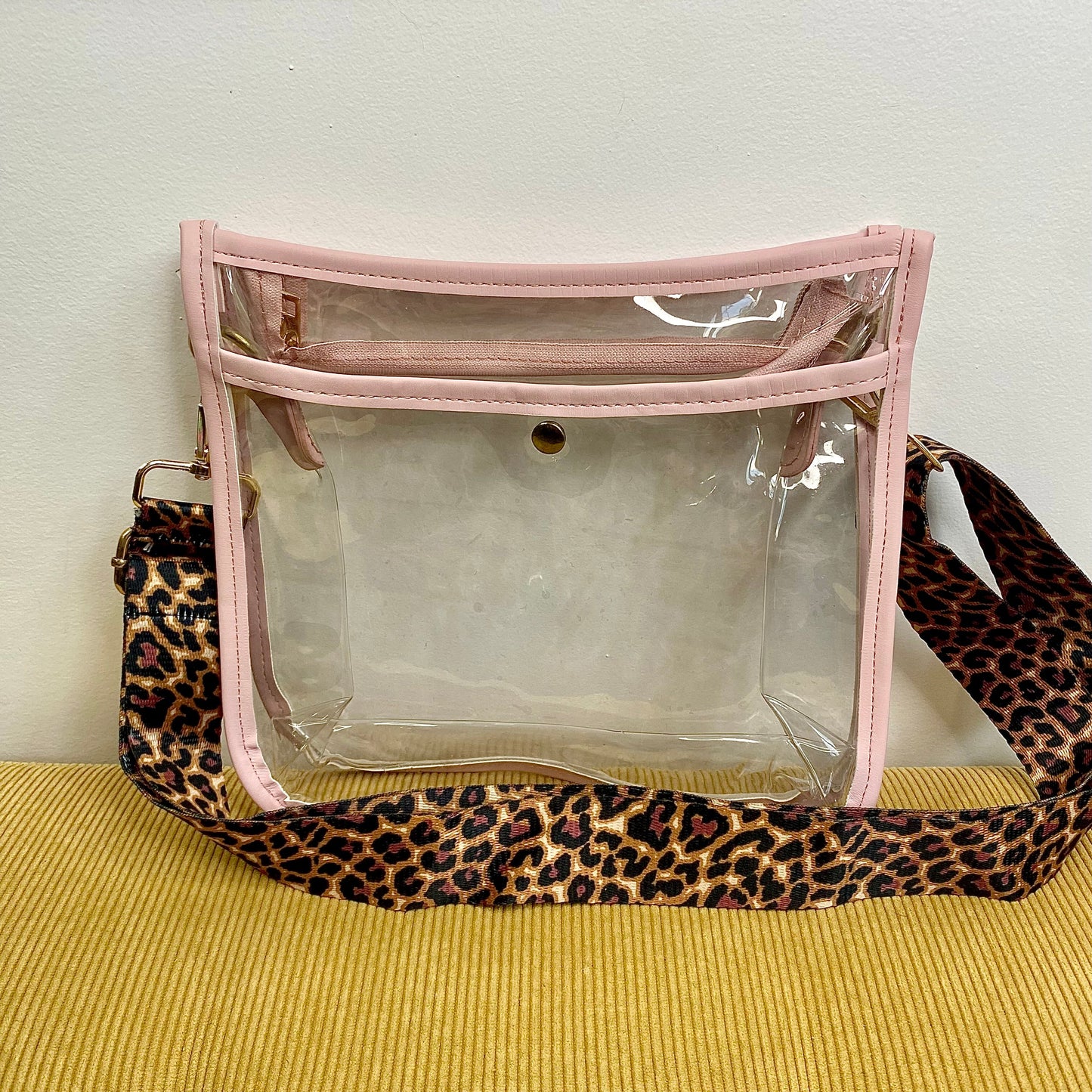 Valerie Clear Crossbody Purse