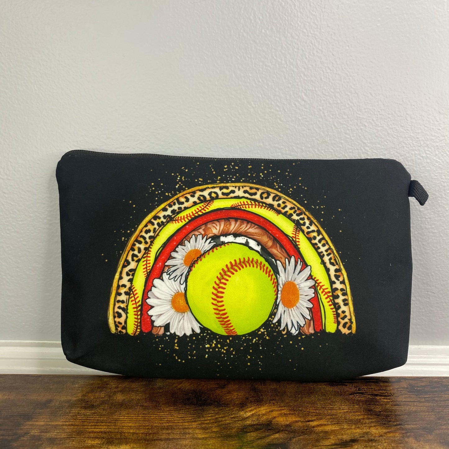 Pouch - Softball Rainbow