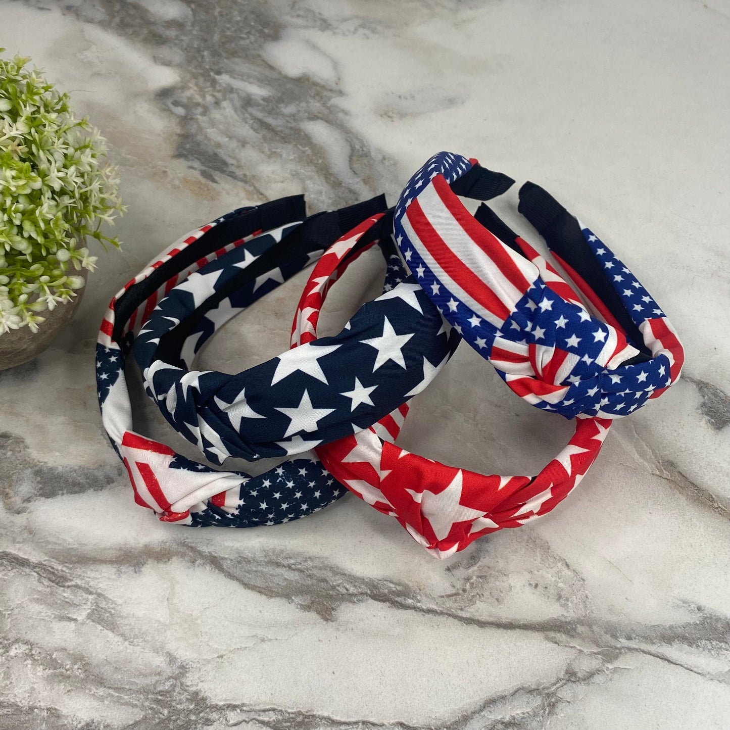 Headband - Fourth of July - Flag & Stars Assortment