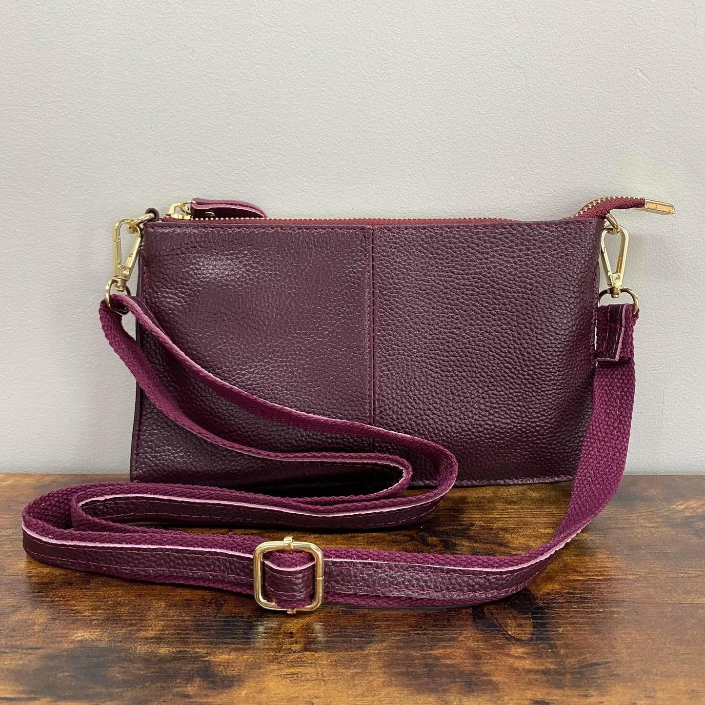 Megan Clutch Crossbody - Genuine Leather - PREORDER