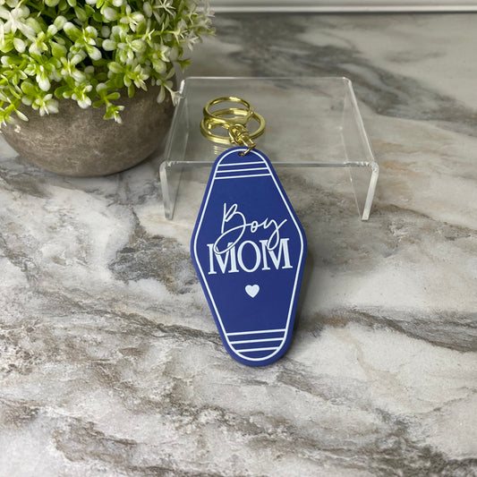 Keychain - Hotel Key - Boy Mom