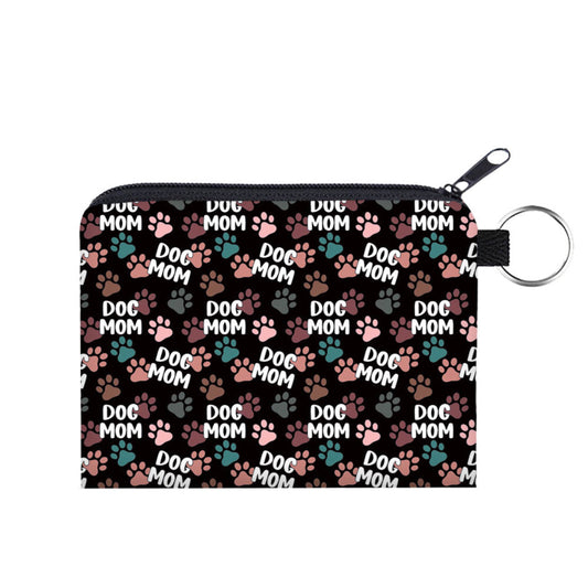 Mini Pouch - Dog Mom All Over Design