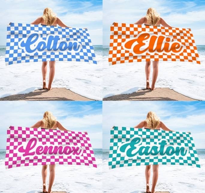 Beach Towel - Style 2 - PREORDER 6/16-6/20