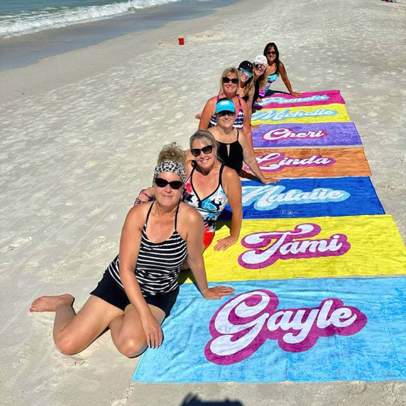 Beach Towel - Style 7 - PREORDER 6/16-6/20