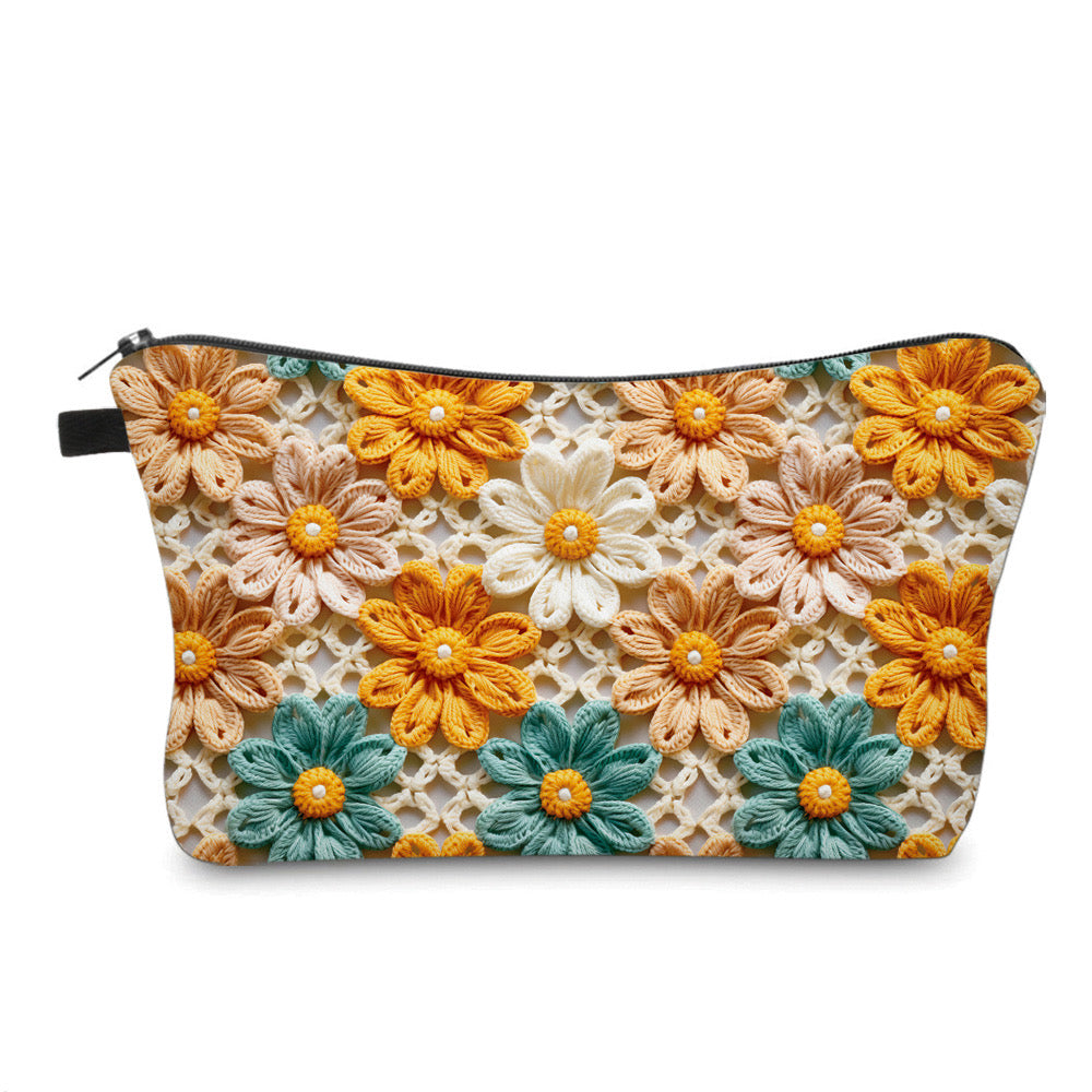 Pouch - Daisy Knit Crochet