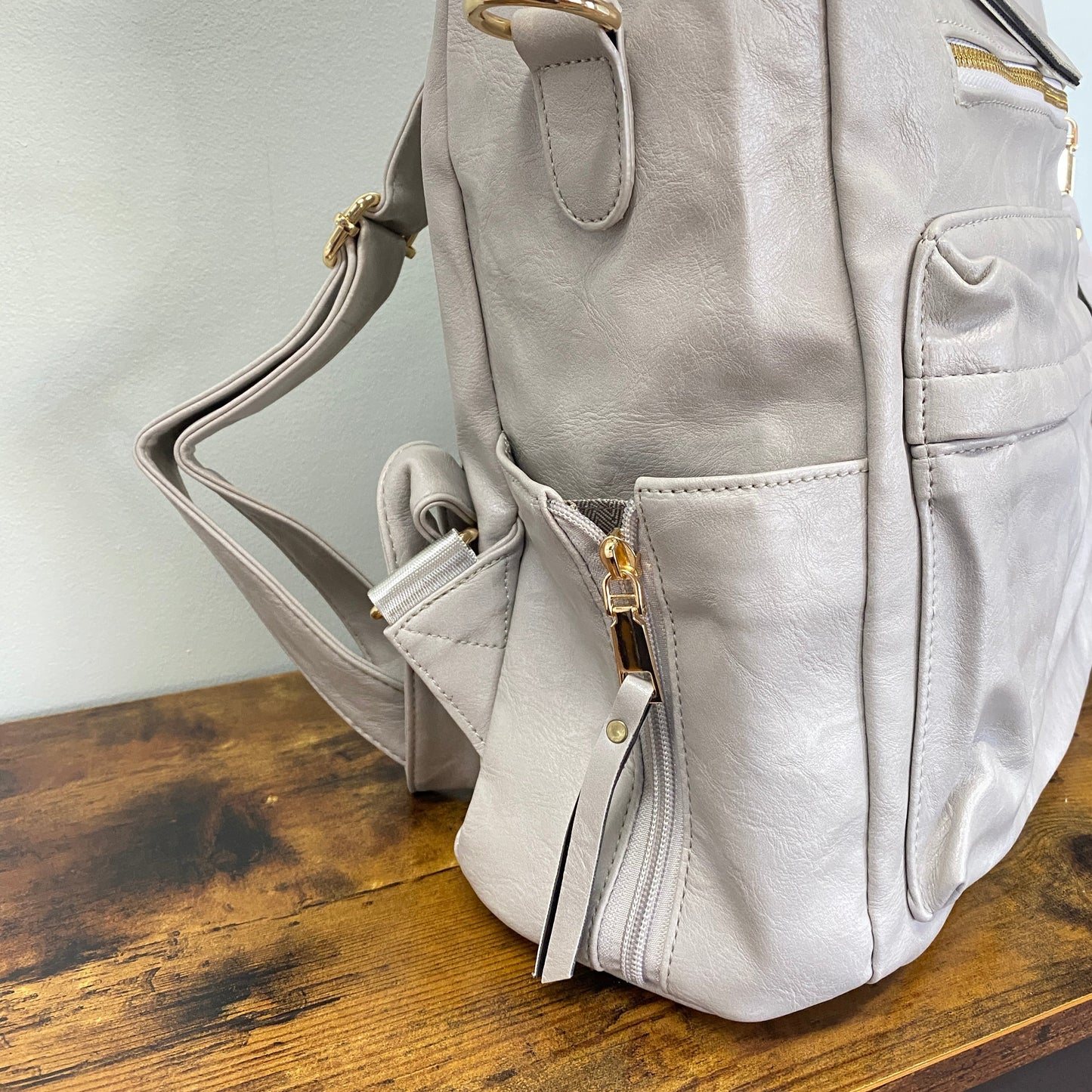 Brooke Backpack - Light Grey