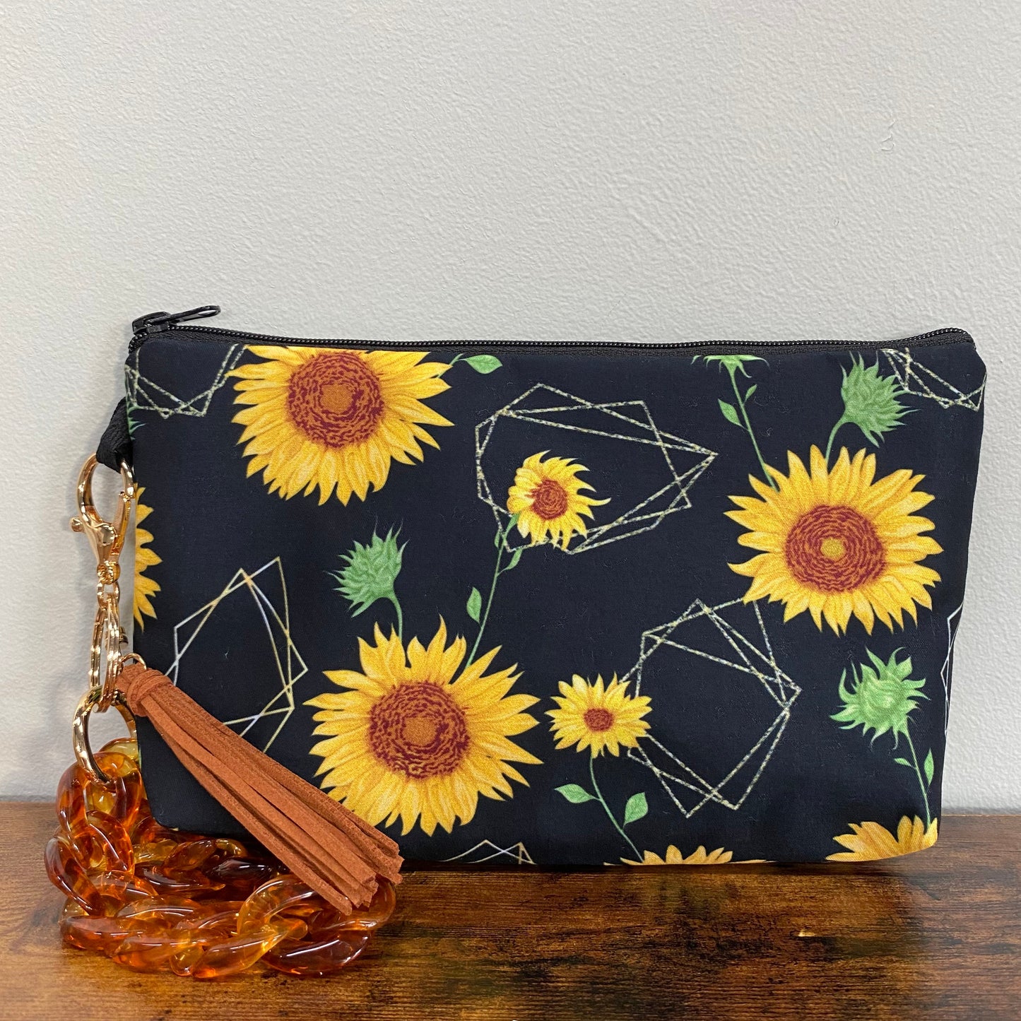 Pouch - Sunflower Geometric