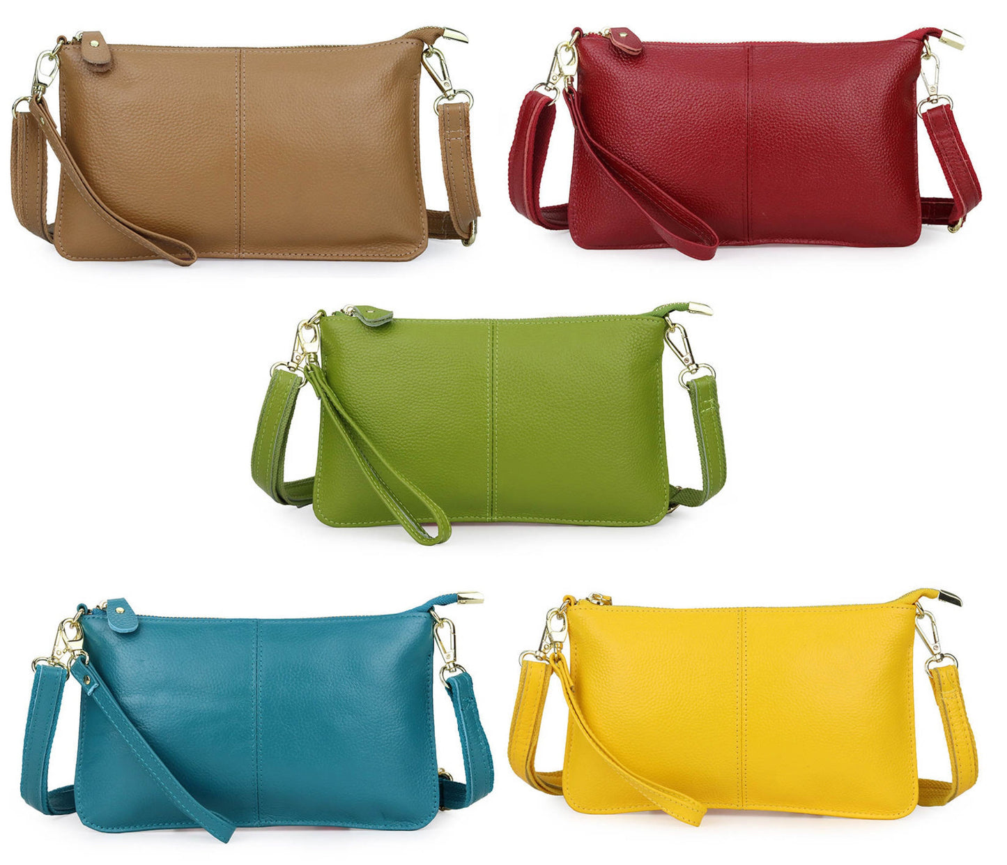 Megan Clutch Crossbody - Genuine Leather - PREORDER