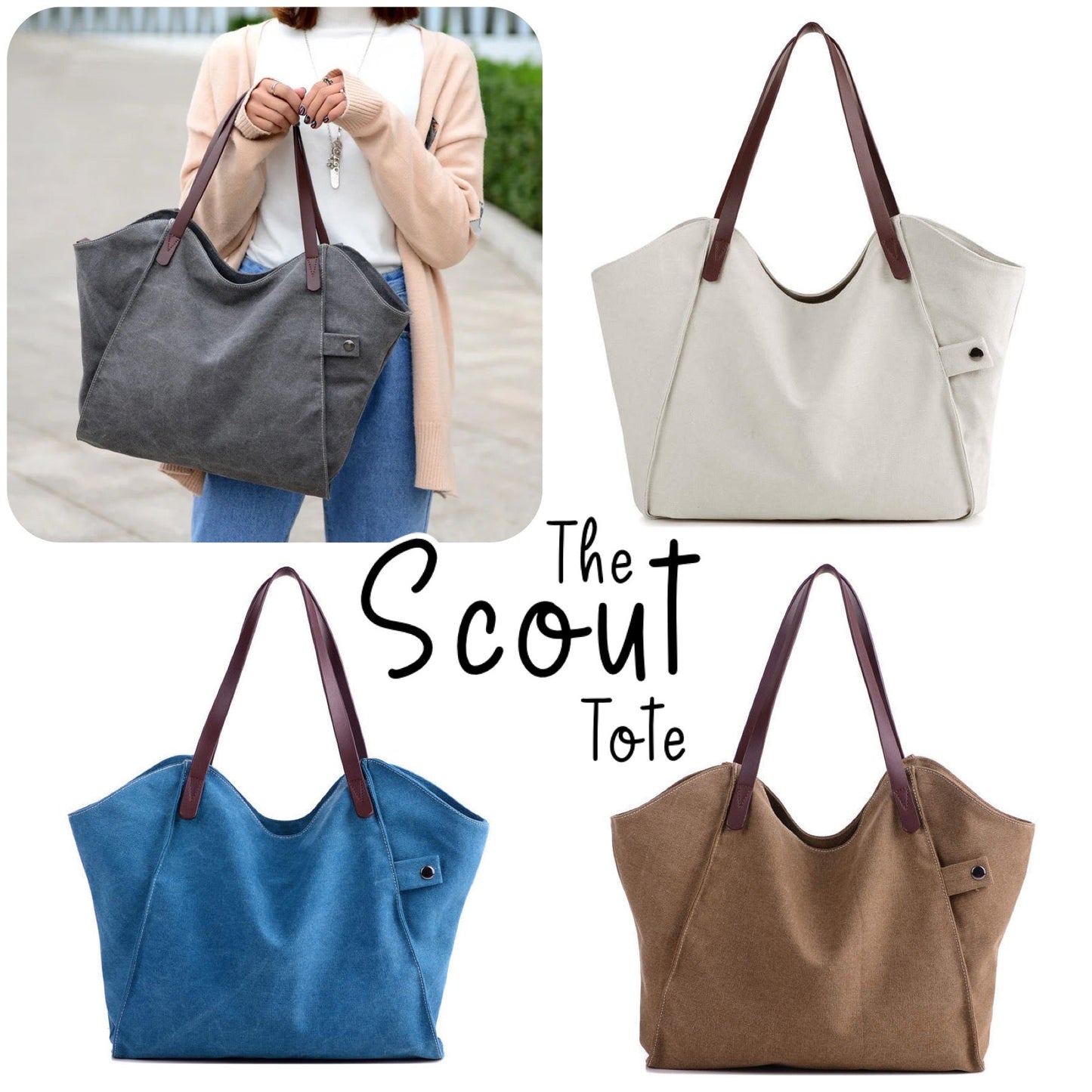 Scout - Canvas Tote