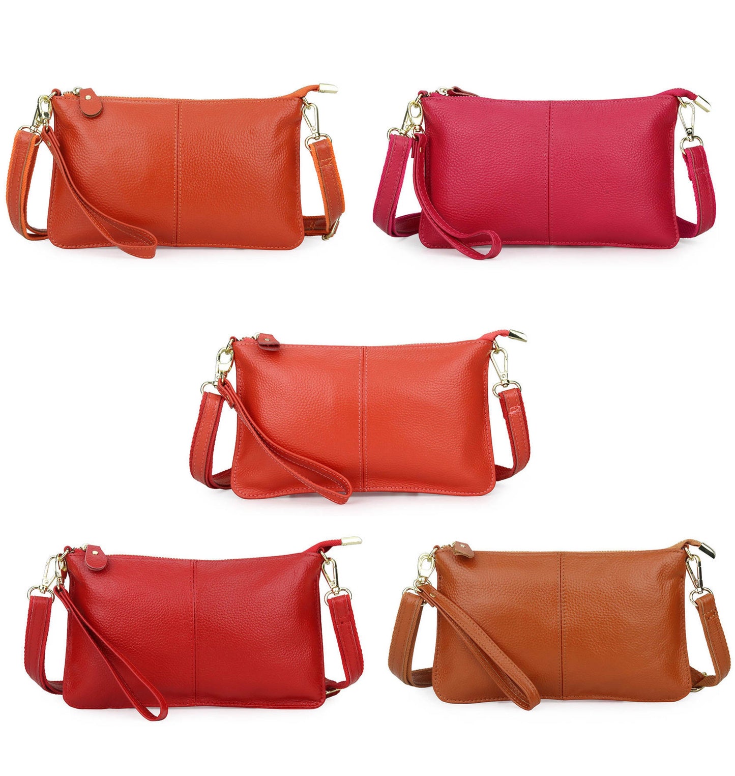 Megan Clutch Crossbody - Genuine Leather - PREORDER