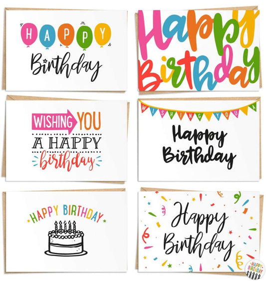 Greeting Card - Happy Birthday