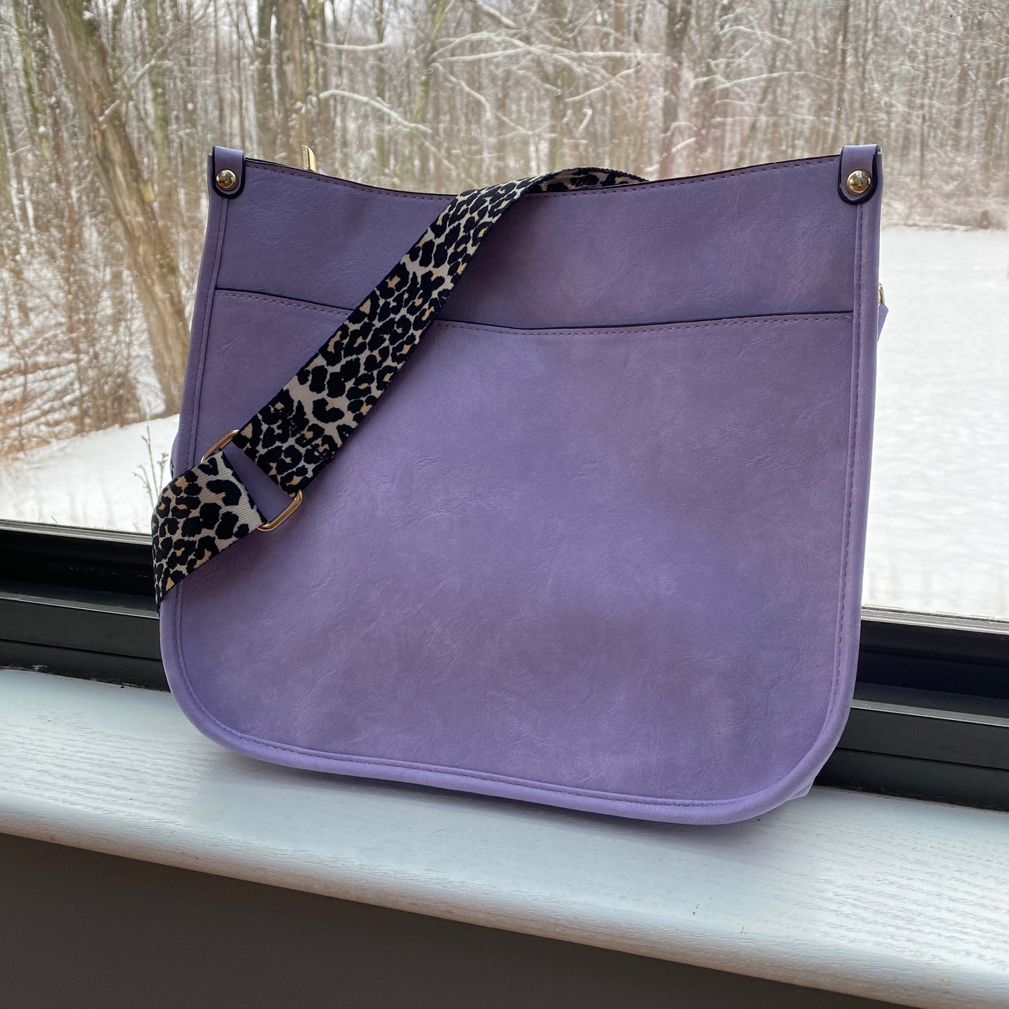 Aubree Crossbody Purse - Purple