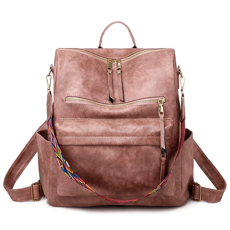 Brooke Backpack - Blush