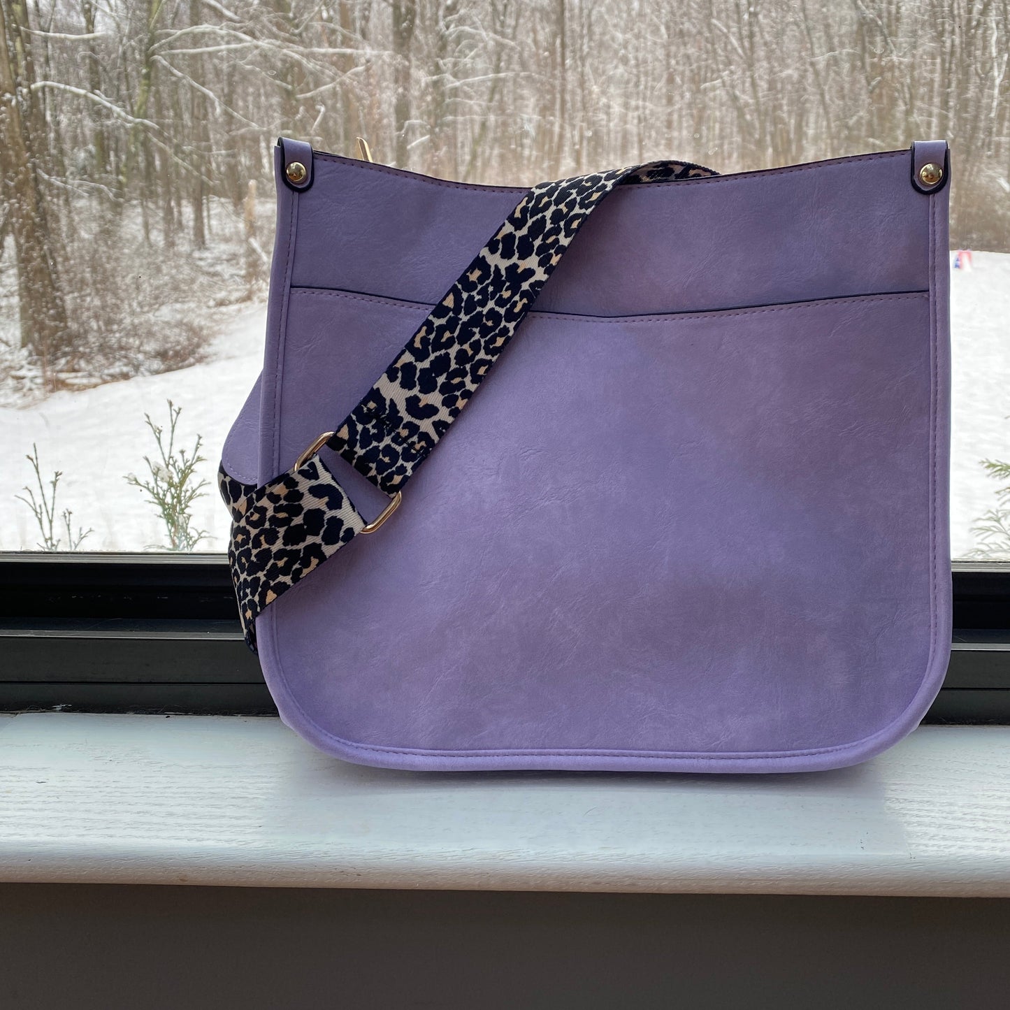 Aubree Crossbody Purse - Purple