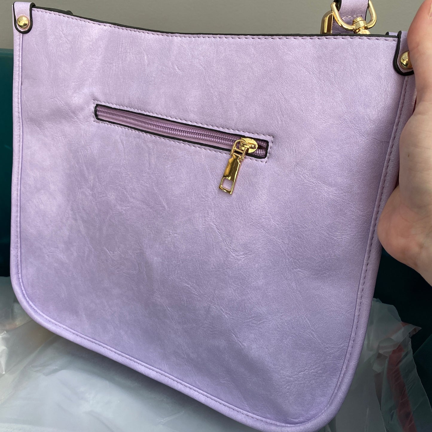 Aubree Crossbody Purse - Purple