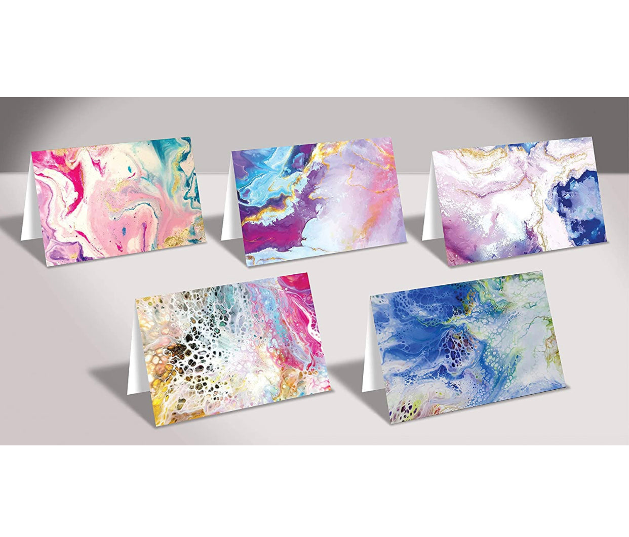 Greeting Card - Watercolor Marble