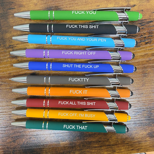 Pen and Stylus - Fuck, F Word, Swear