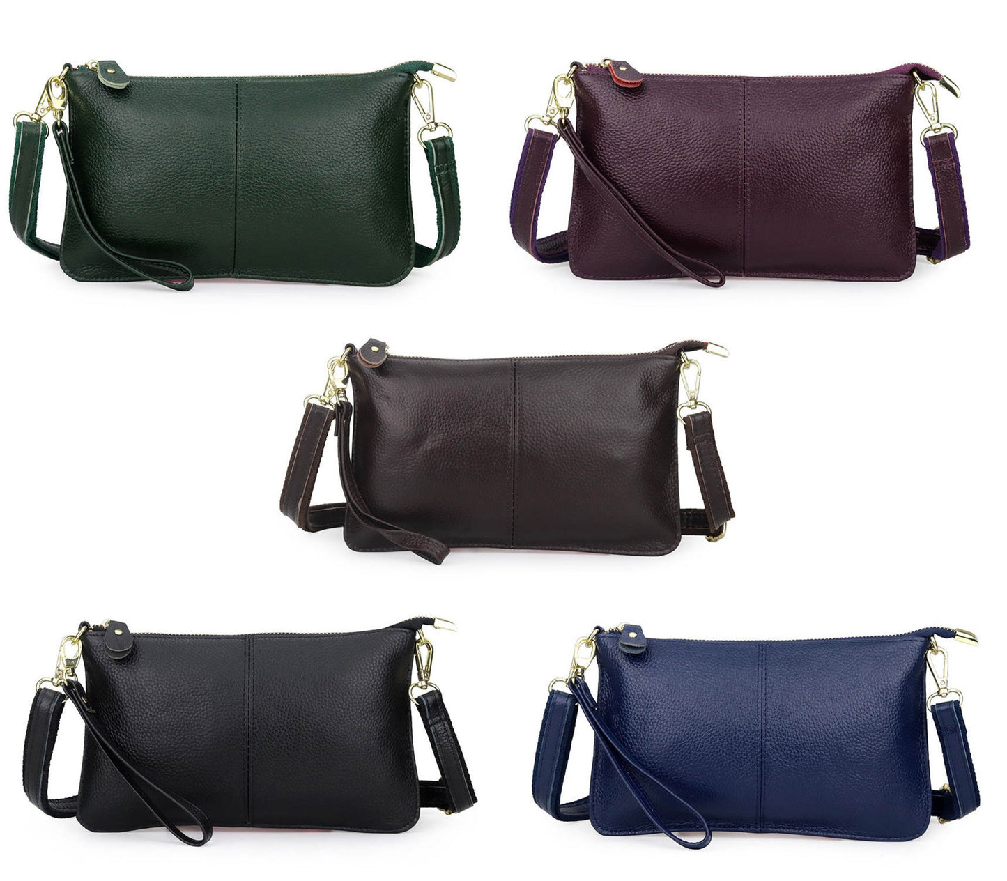 Megan Clutch Crossbody - Genuine Leather - PREORDER