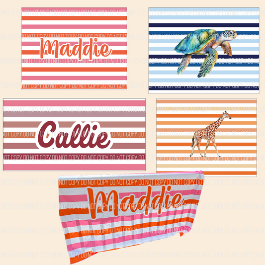 Beach Towel - Style 1 - PREORDER 6/16-6/20