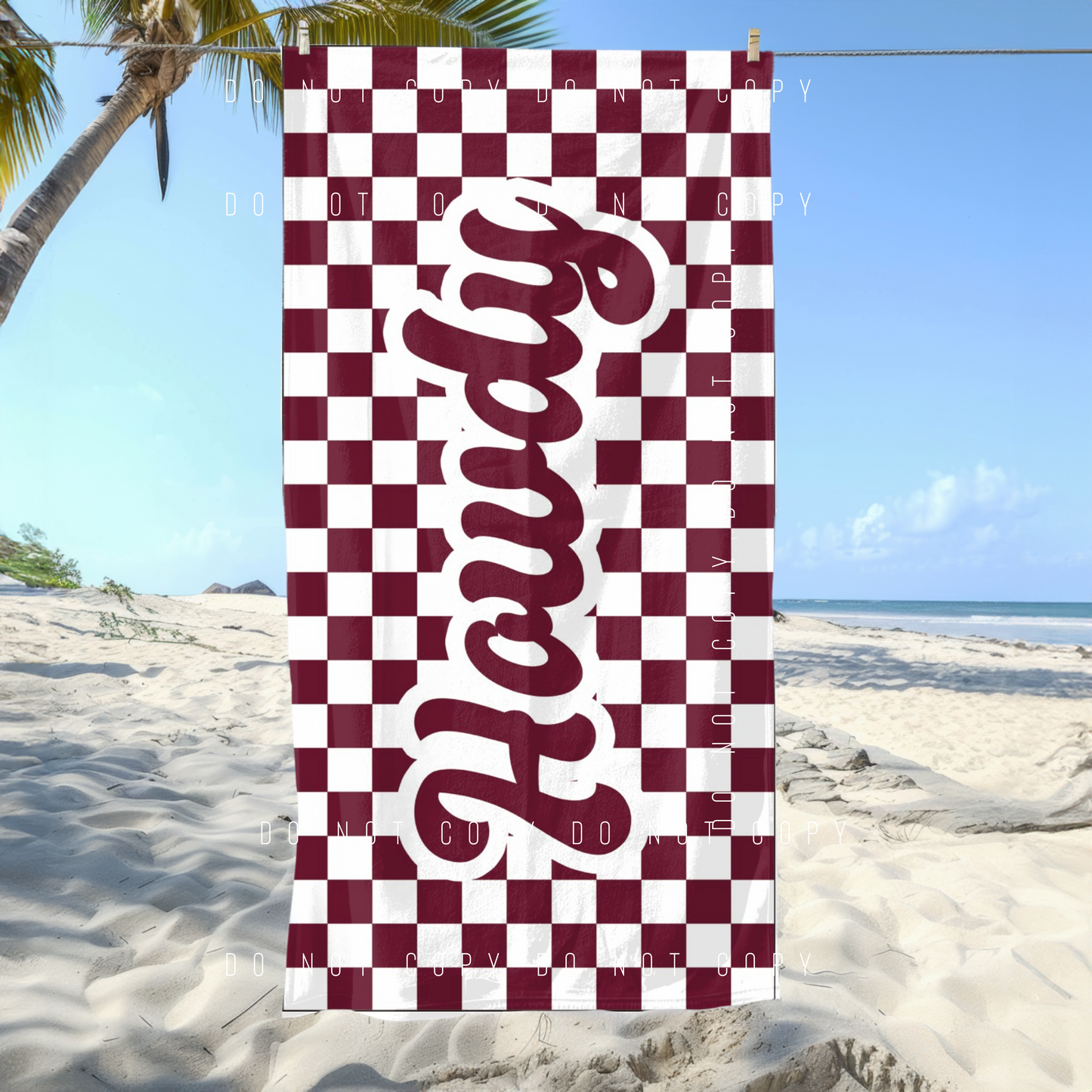 Beach Towel - Style 2 - PREORDER 6/16-6/20