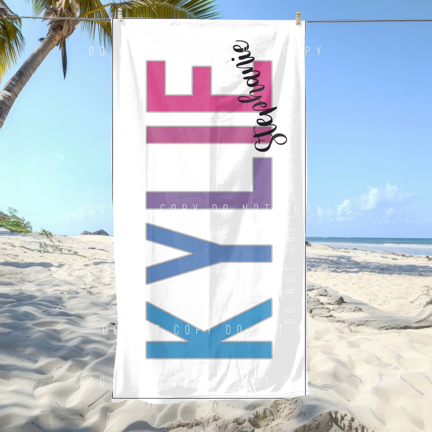 Beach Towel - Style 5 - PREORDER 6/16-6/20