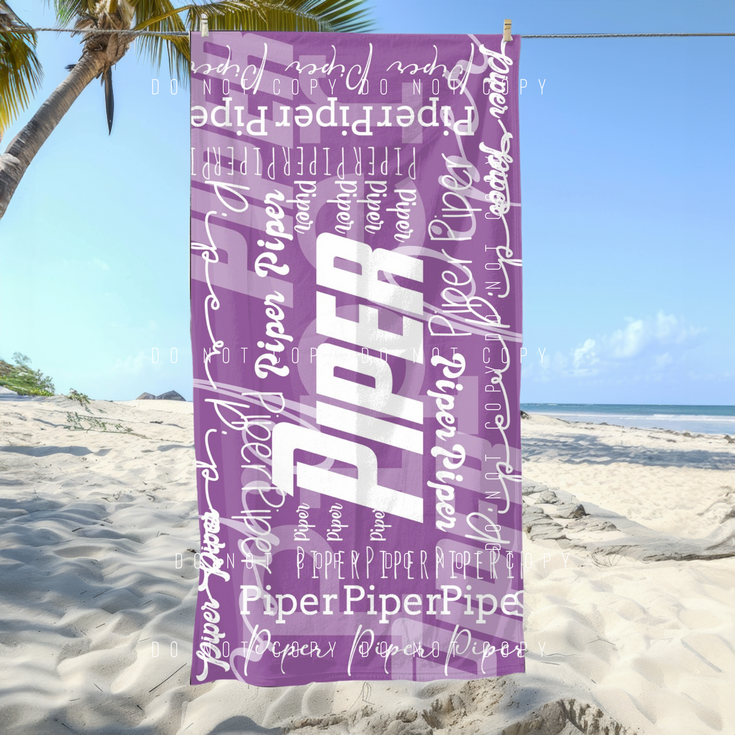 Beach Towel - Style 6 - PREORDER 6/16-6/20