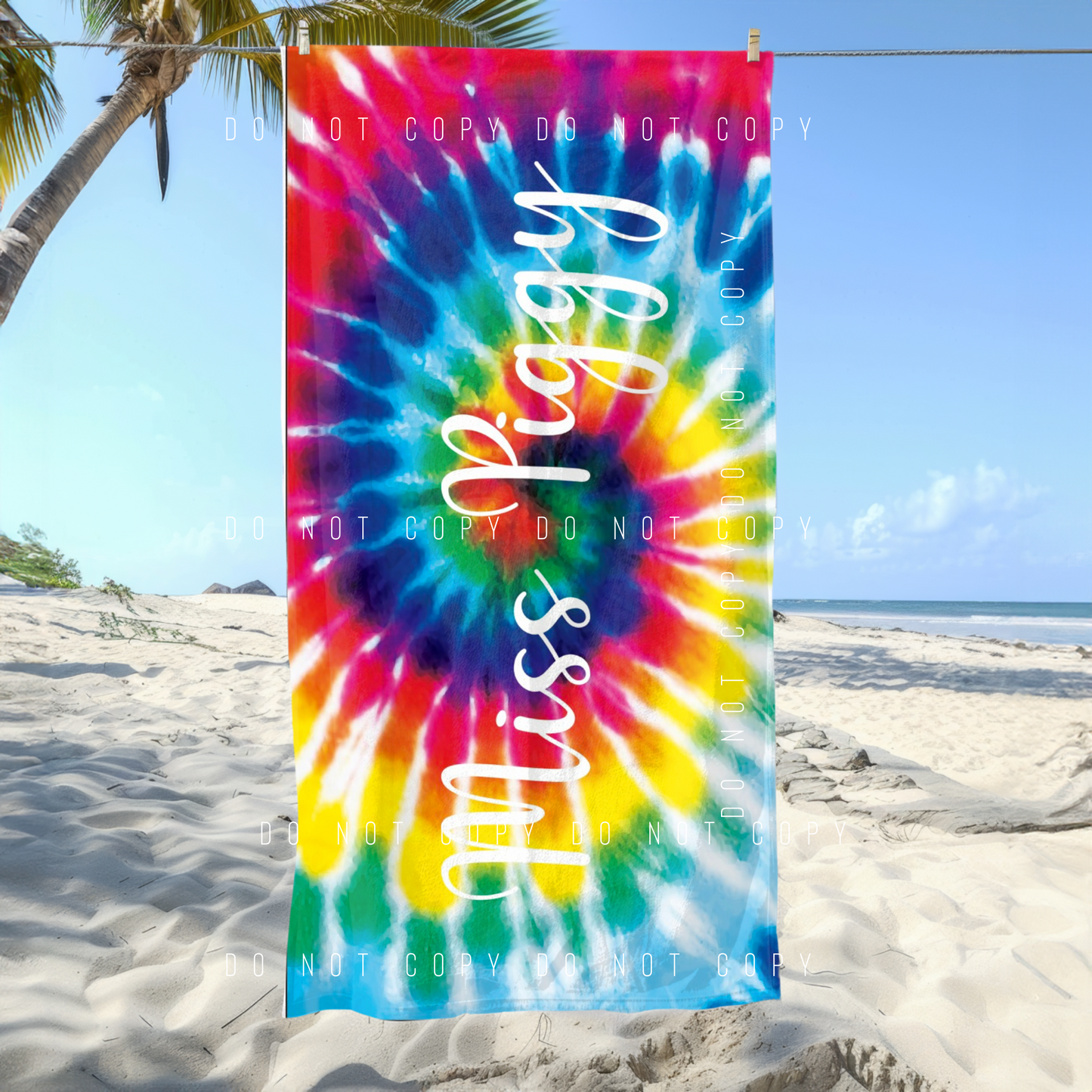 Beach Towel - Style 4 - PREORDER 6/16-6/20