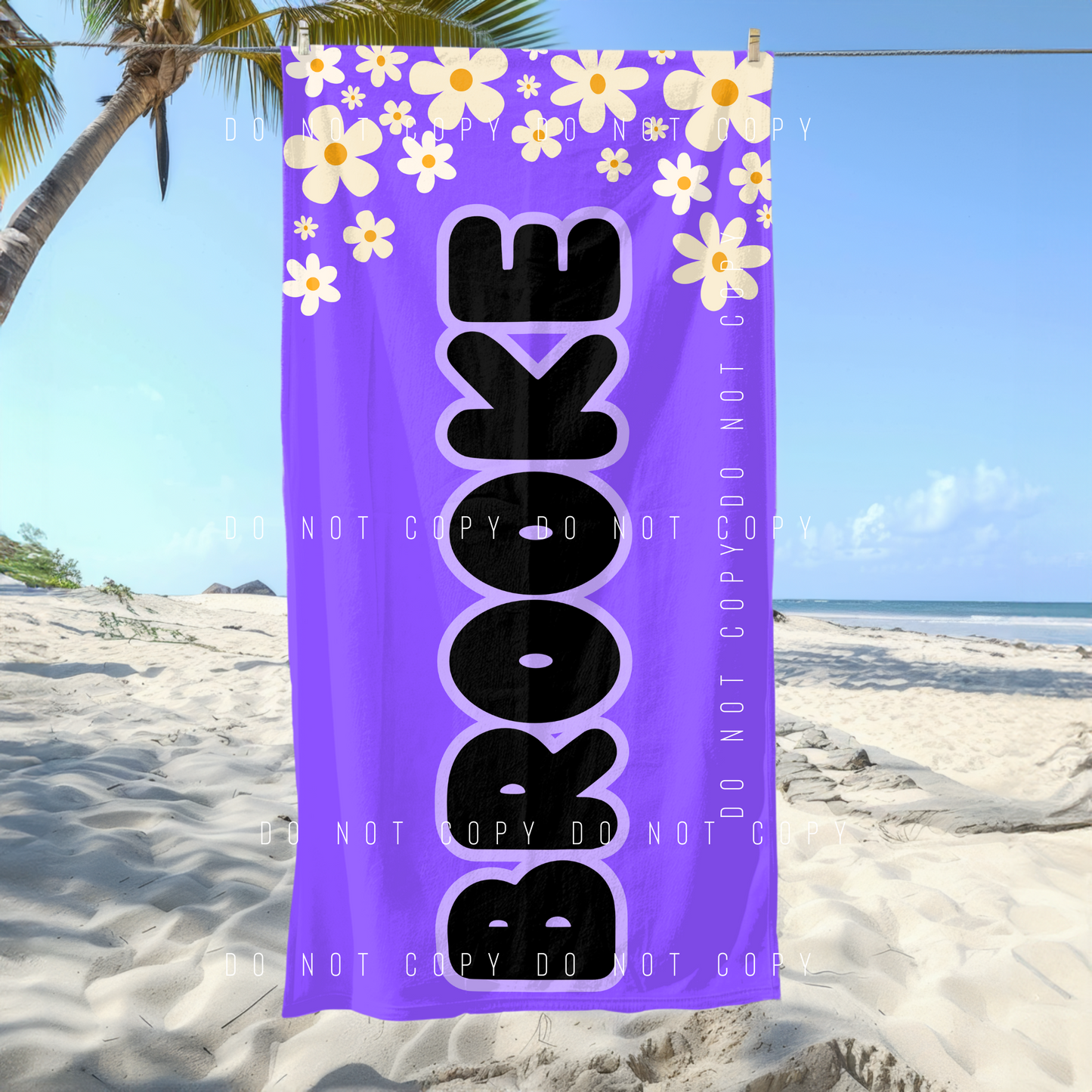 Beach Towel - Style 8 - PREORDER 6/16-6/20