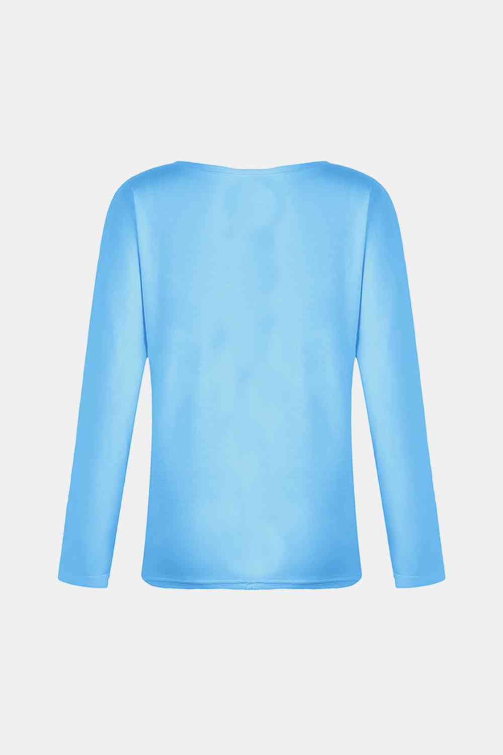 V-Neck Long Sleeve T-Shirt