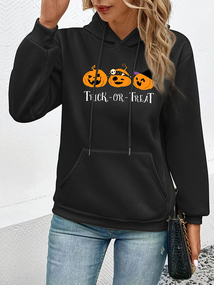 TRICK OR TREAT Long Sleeve Hoodie