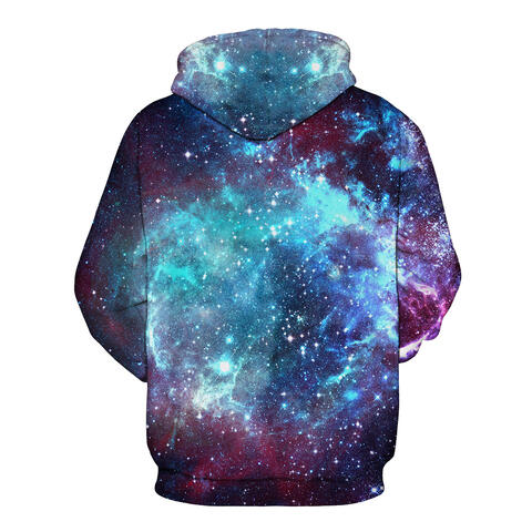 Full Size Printed Drawstring Hoodie with Pockets